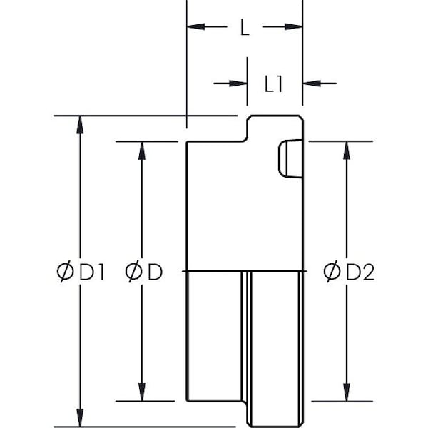 World Wide Fittings Flange Head Plug Code 61 1724X08 - main